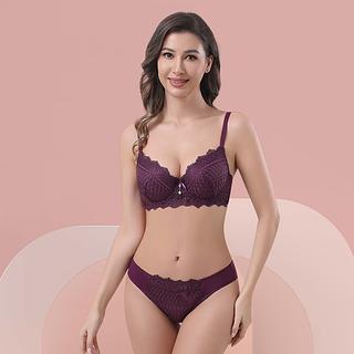 12 Peças Conjunto Com Aro e Renda Bojo Calcinha Tanga Com Renda 6773 Cores E Tamanhos Variados