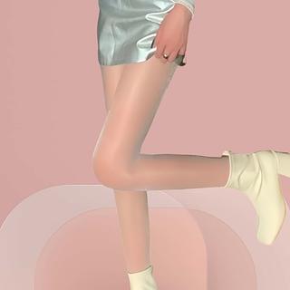 Meia Calça Fio15 Clássica Fina Adulto Lisa Brilhante 8802