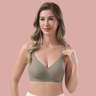 Z&D Lingerie Top Sem Costura Liso Simples Decote V 278