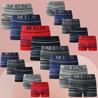 1 duzia Z&D Lingerie Cueca Box Mascolina Etiqueta Plata