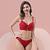 Conjunto Sem Aro Com Renda Calcinha Tanga Com Renda 6972