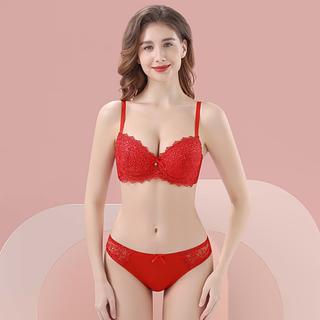 12 Peças Lingerie Conjunto Com Aro Bojo e Bordado Calcinha Tanga 6729 Cores E Tamanhos Variados